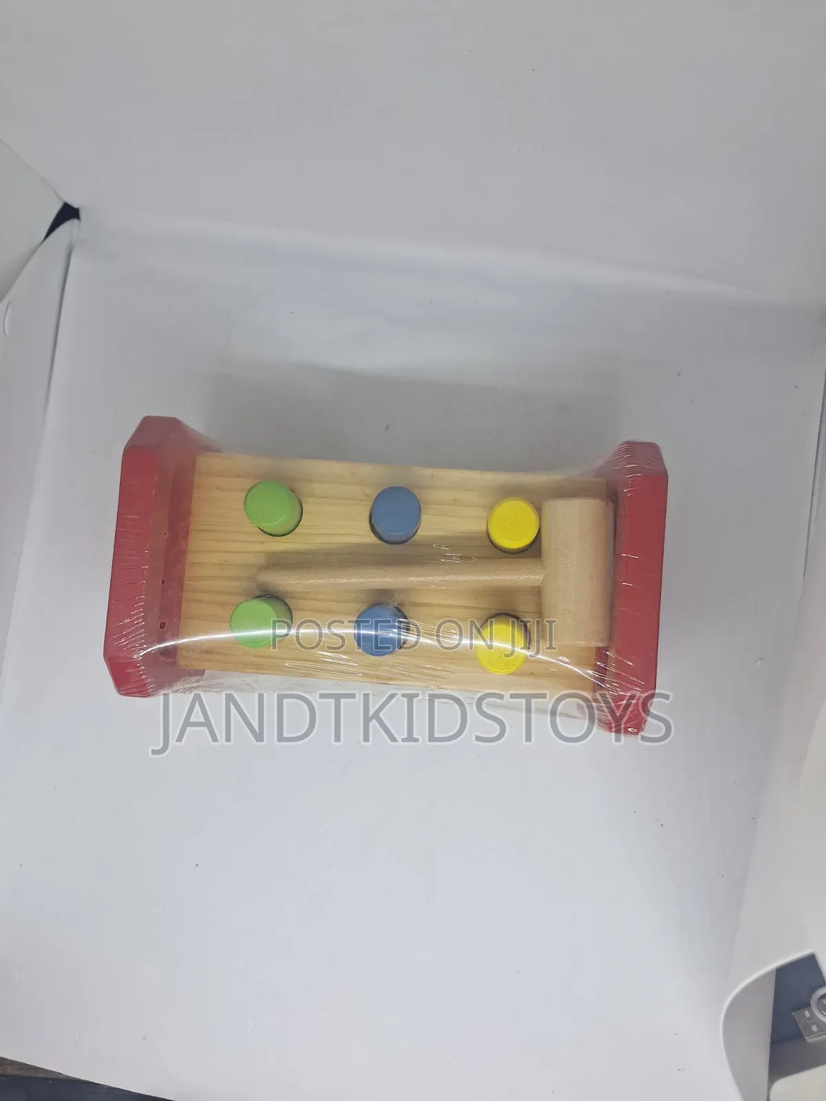 Wooden Montessori Hammer Bench