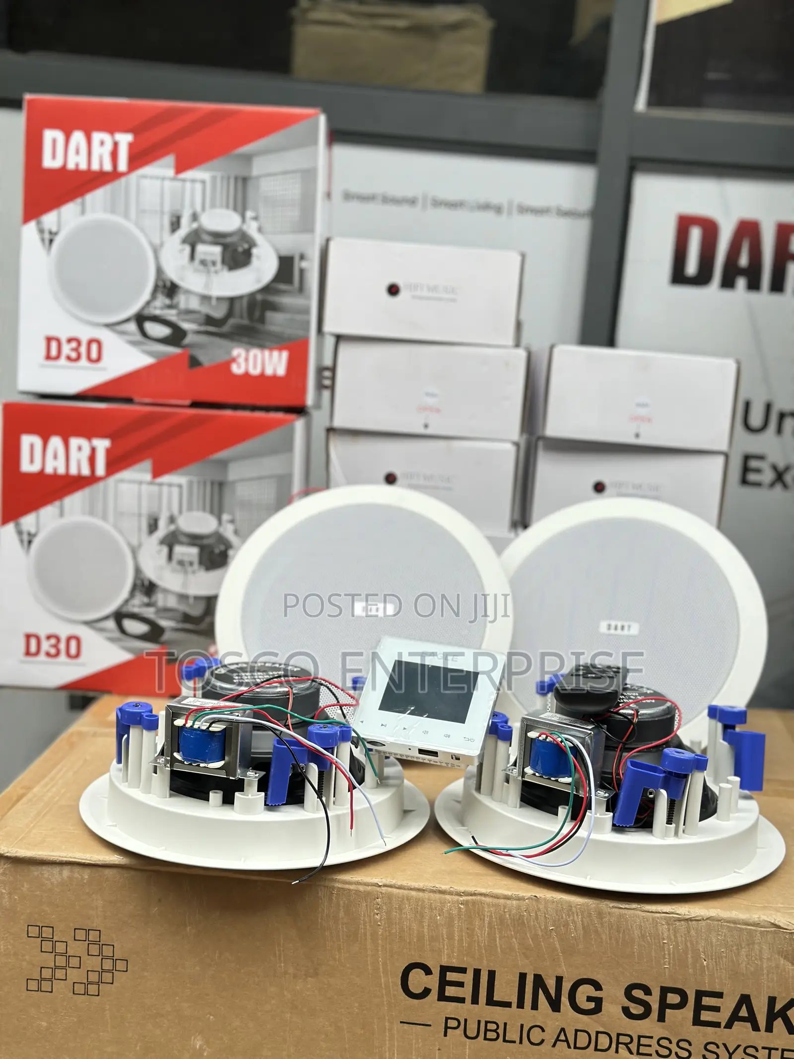 4in1 30watts Ceiling Speaker With Wall Amplifier