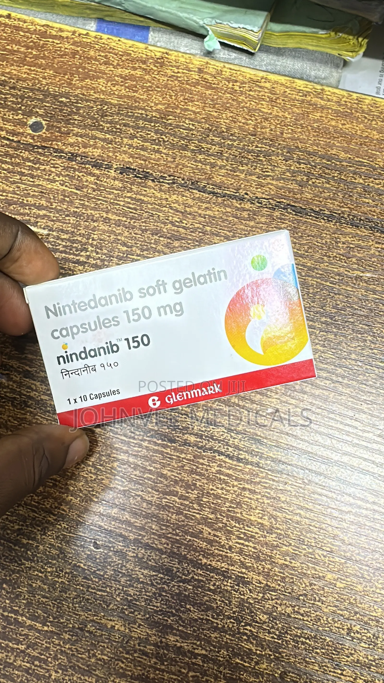 Nintedanib Soft Gelatin Capsule 150mg