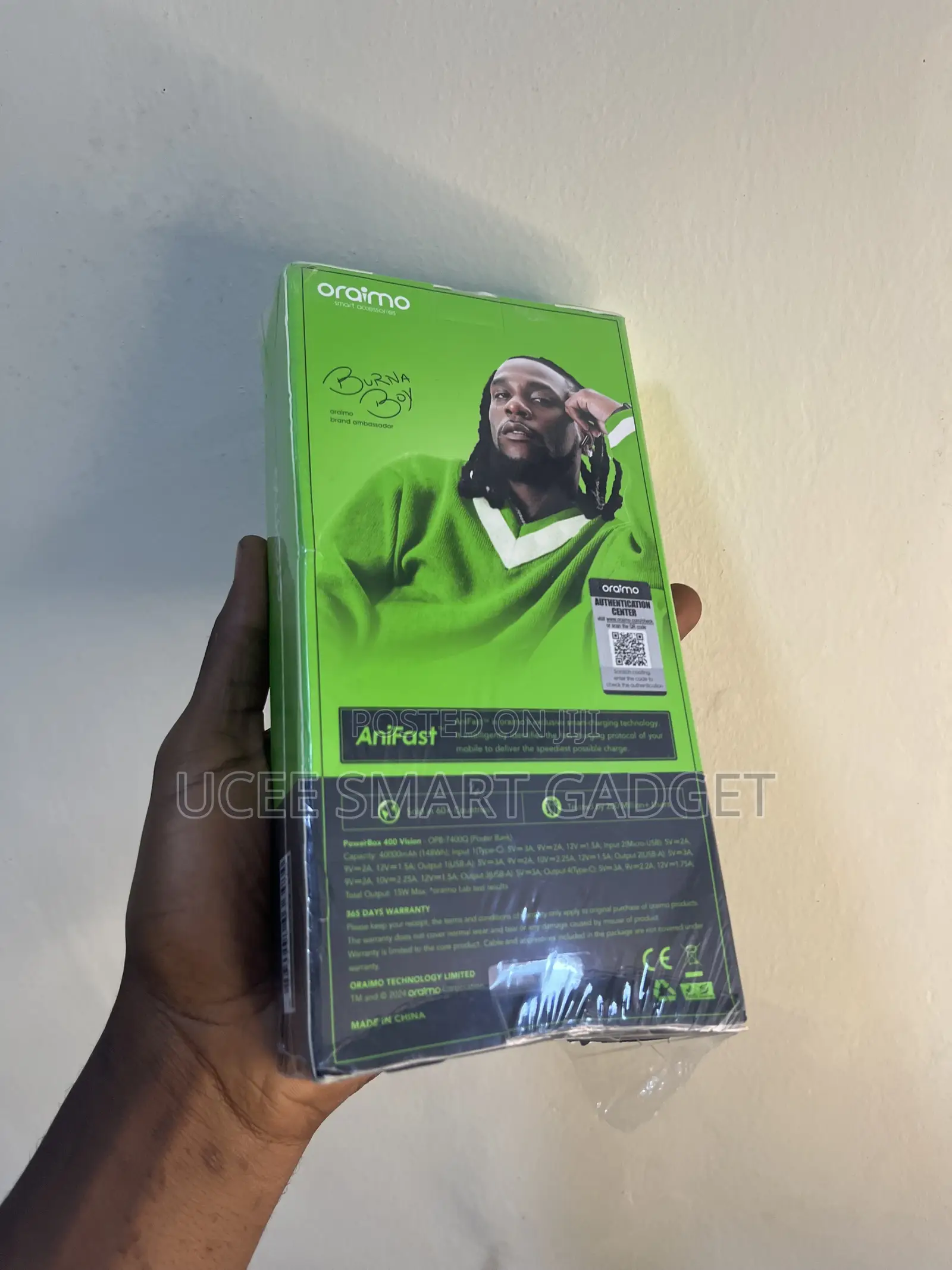 Oraimo 40k Mah Power Bank