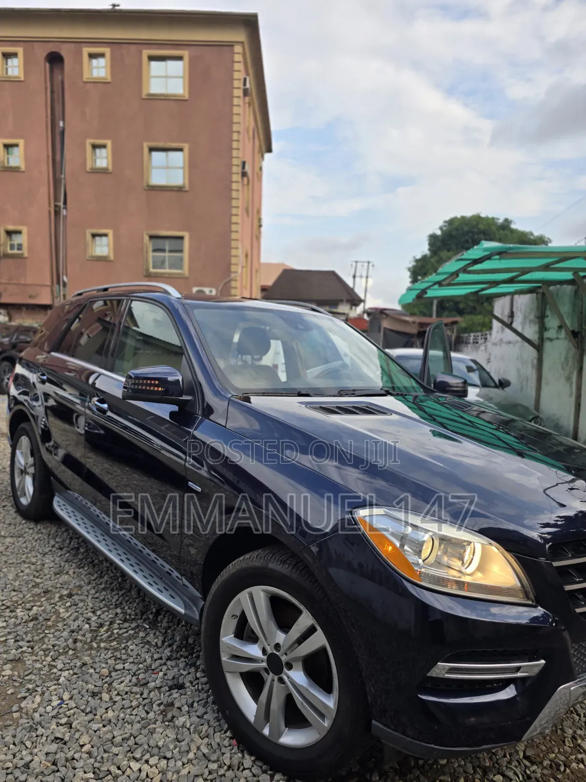 Mercedes-Benz M Class 2012 Blue
