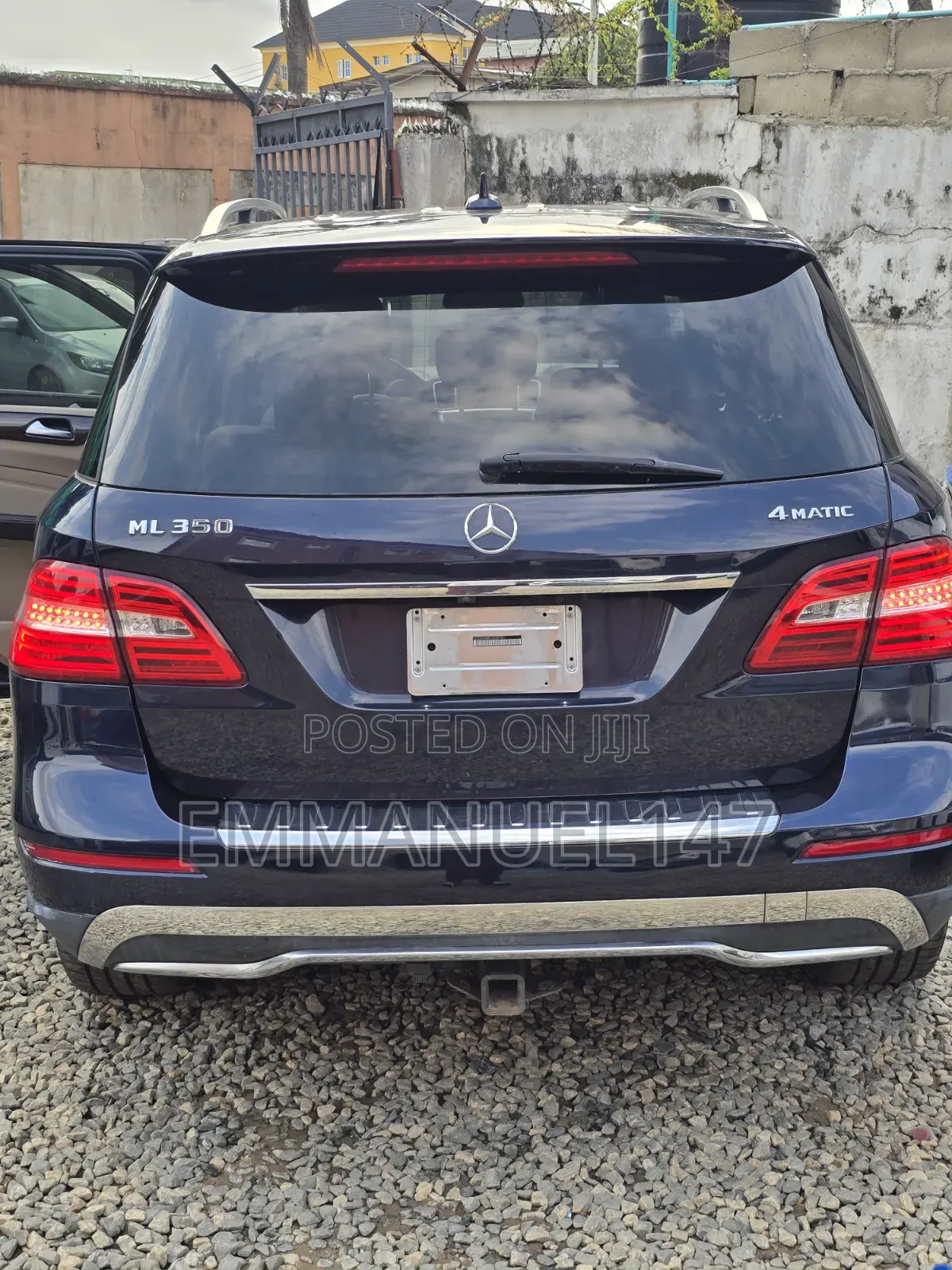 Mercedes-Benz M Class 2012 Blue