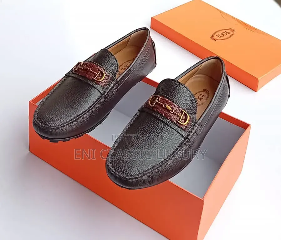 Pure Quality Luxury Men's Loafers Flat Shoes Tods Best Quality