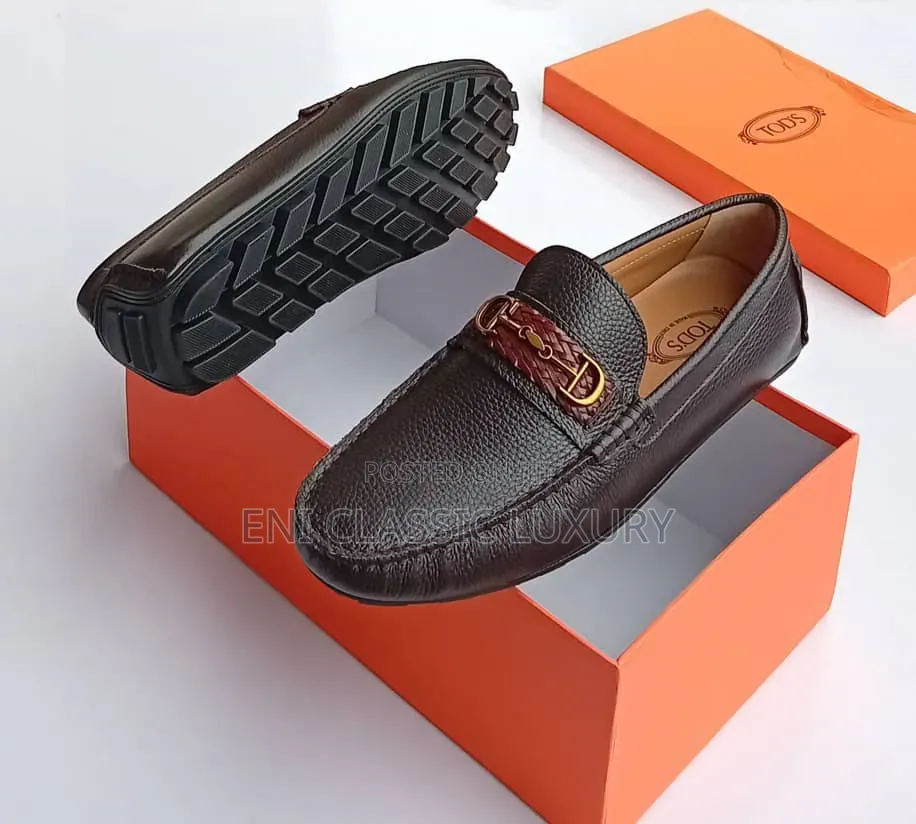 Pure Quality Luxury Men's Loafers Flat Shoes Tods Best Quality
