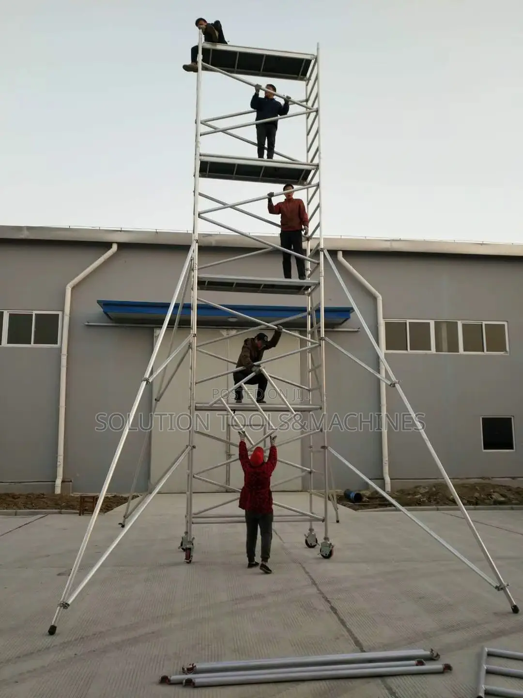Aluminum 6meter Scaffolding Ladder