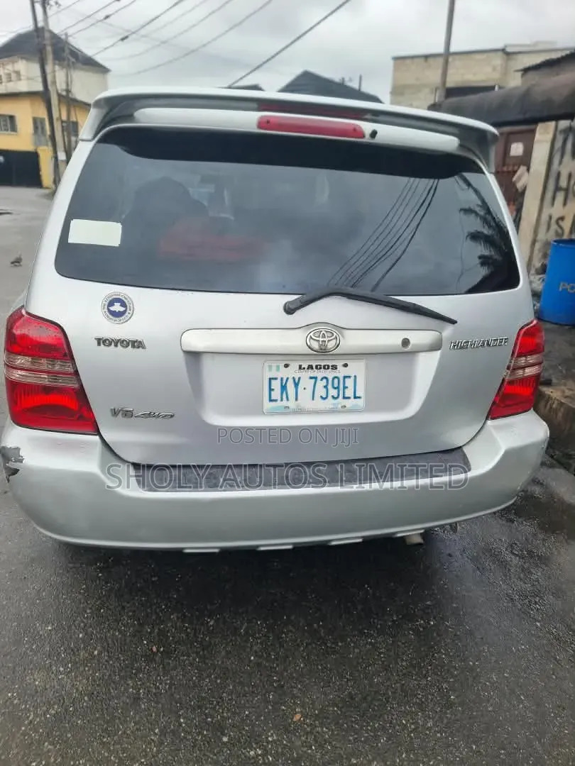 Toyota Highlander 2003 Silver