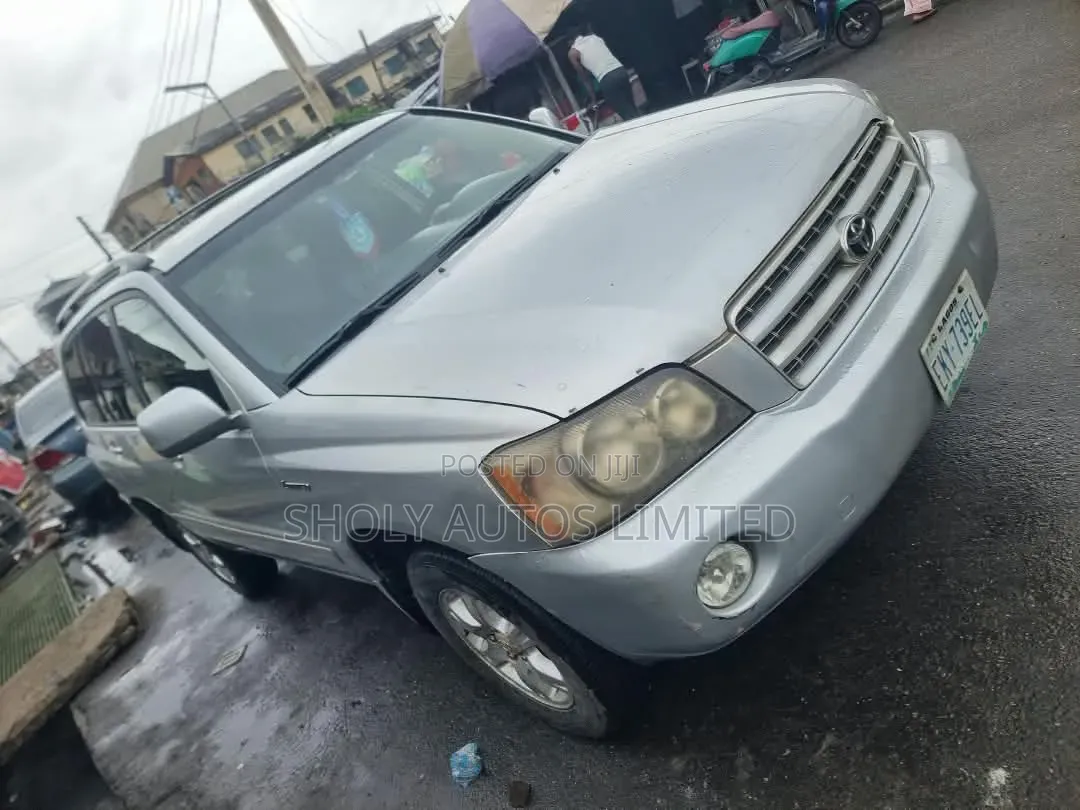 Toyota Highlander 2003 Silver