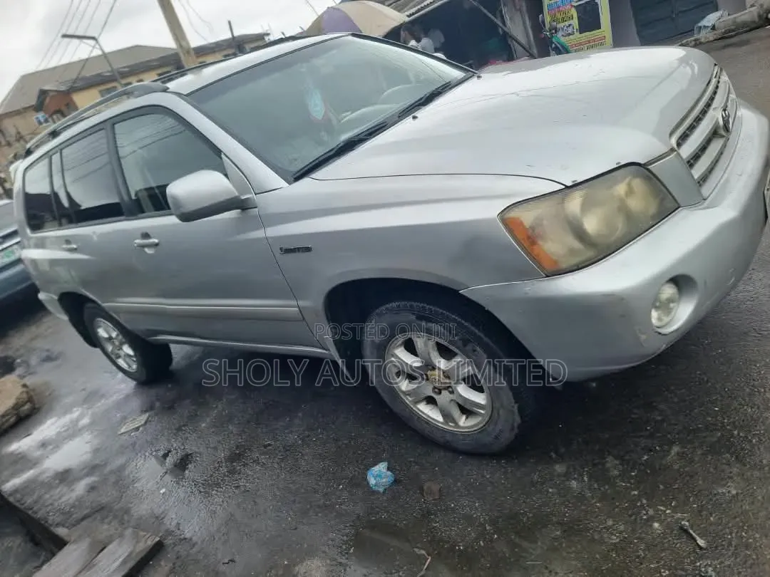 Toyota Highlander 2003 Silver