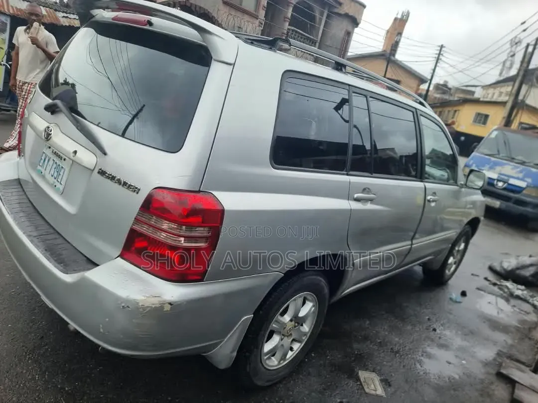 Toyota Highlander 2003 Silver