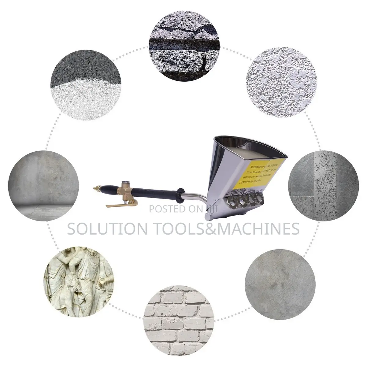 Pneumatic Hand Cement/Mortal Sprayer