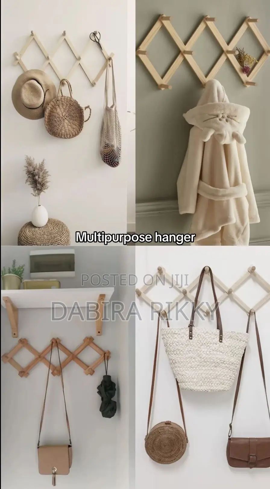 Wooden Hanger Big Size