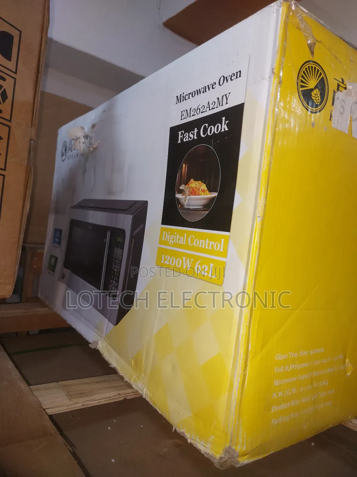 Industrial Microwave EM262A2MY – 62L Commercial Microwave