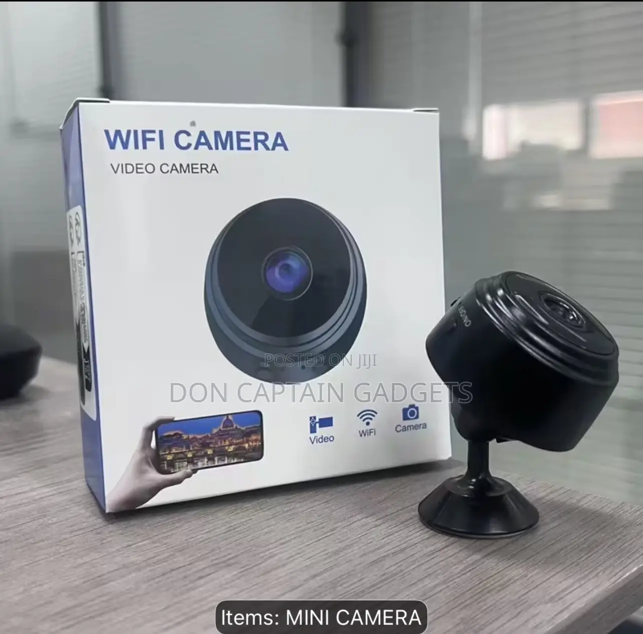 Smart Security WiFi Cameras, 24/7 Recording With Motion Detection