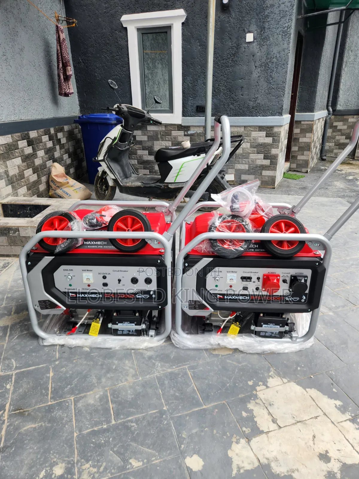 Brand New 15KVA Maxmech Three Phase Generator 100% Pure Copper Coil