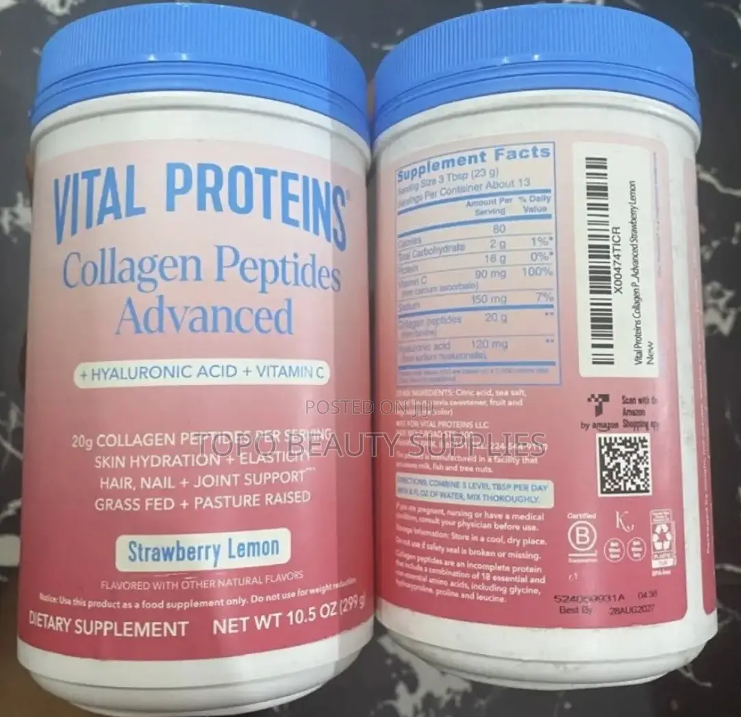 Vital Proteins Collagen Peptides Advance + Hyaluronic and Vitamin C