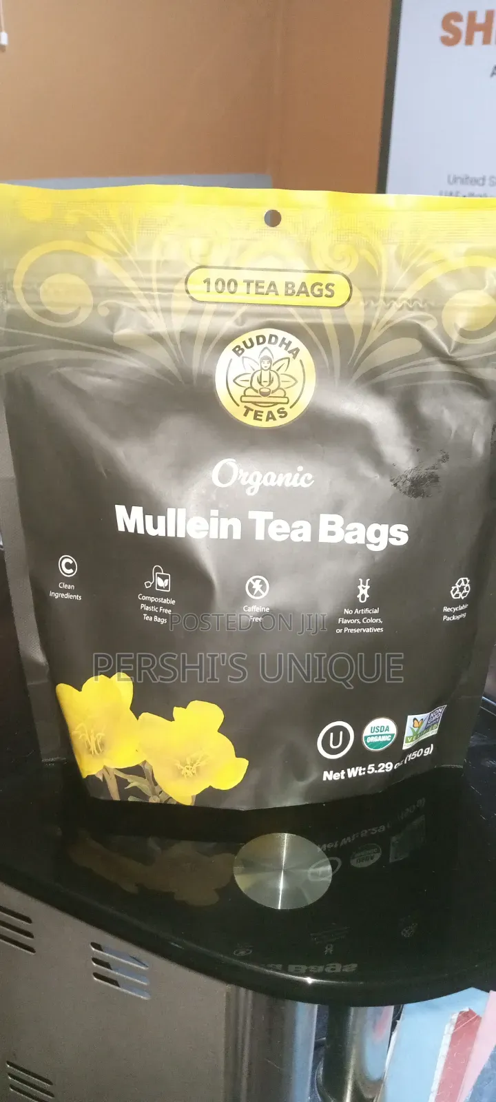 Mullein Tea Bags by 100 Tea Bags