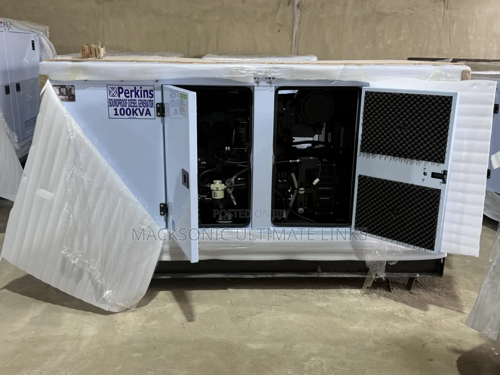 100kva Sp Stamford Alternator Perkins Soundproof Diesel Generator