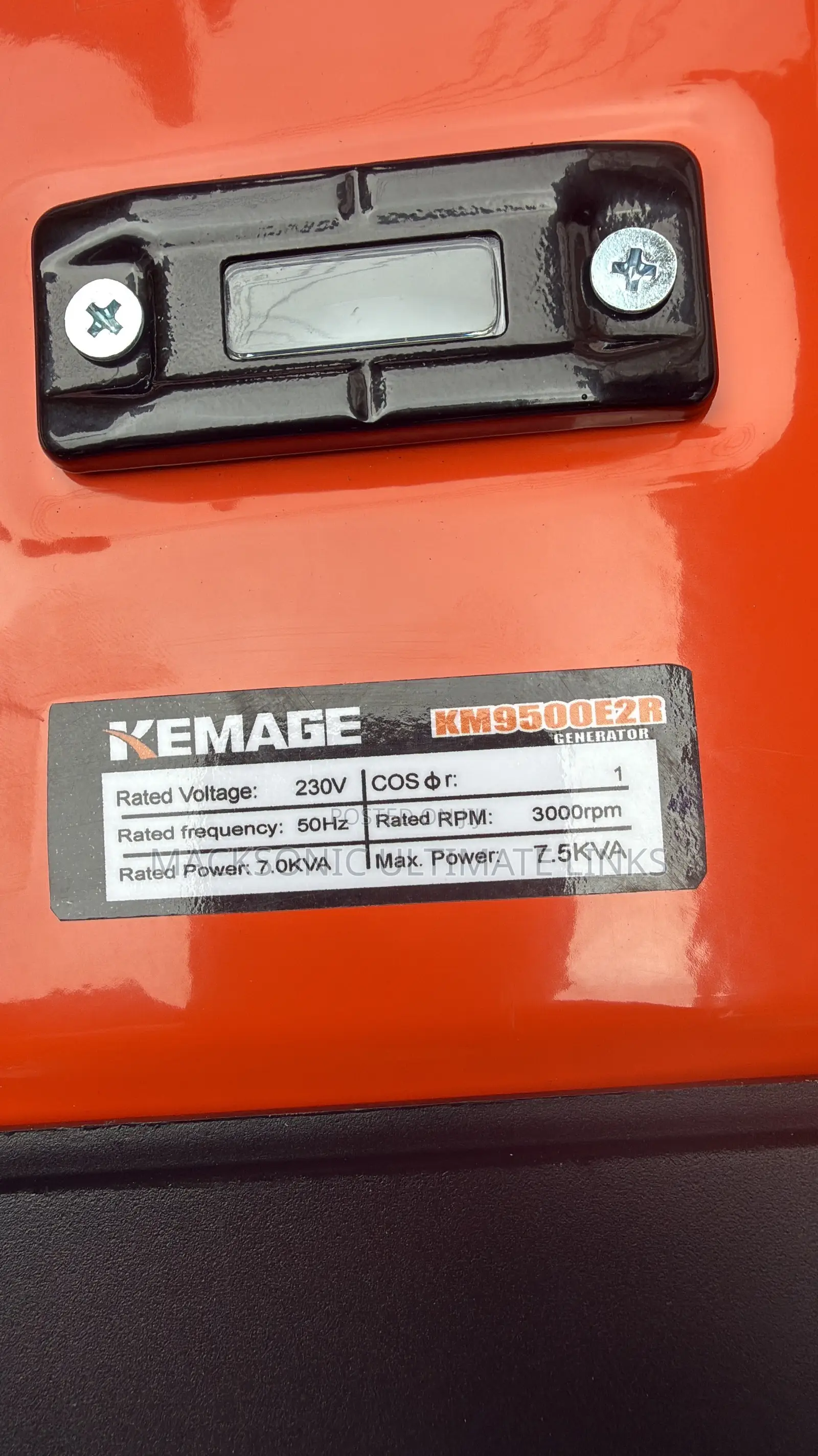 Kemage 7.5kva Remote Control Generator With 100%copper Coil