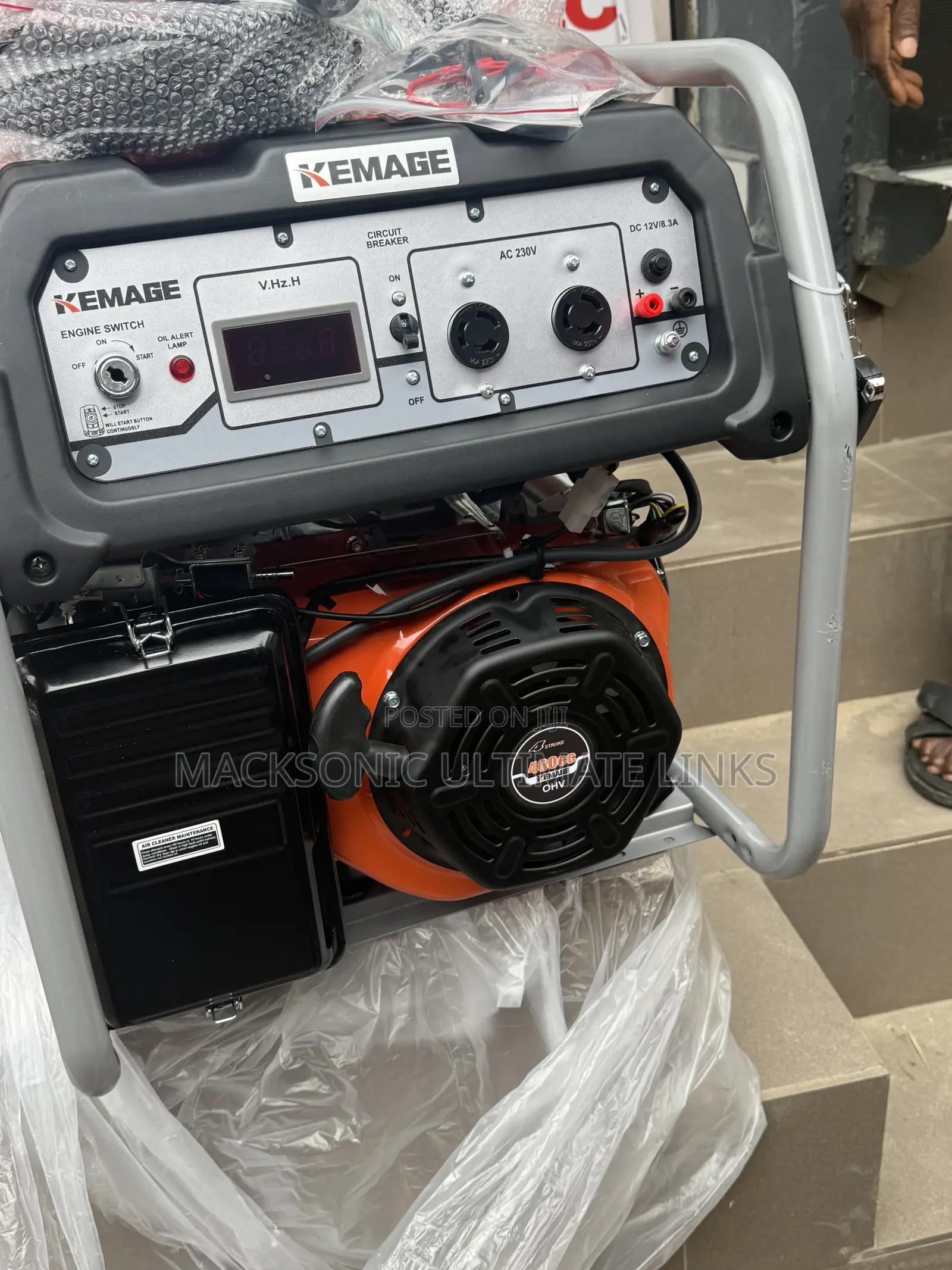 Kemage 7.5kva Remote Control Generator With 100%copper Coil