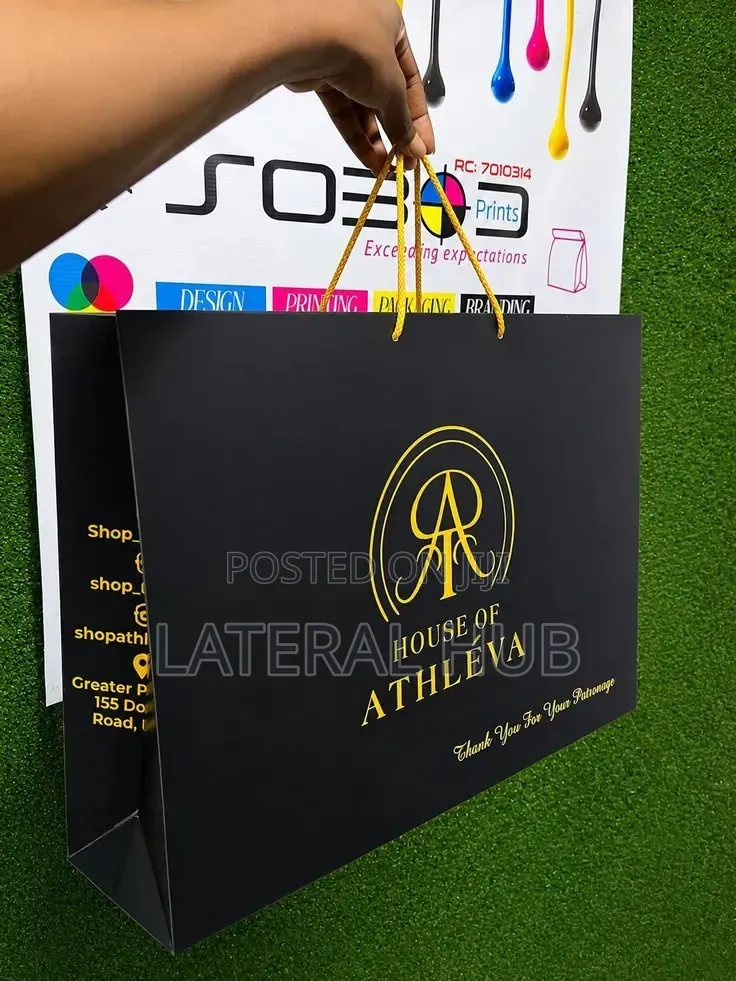 Custom Printed Paper Bags