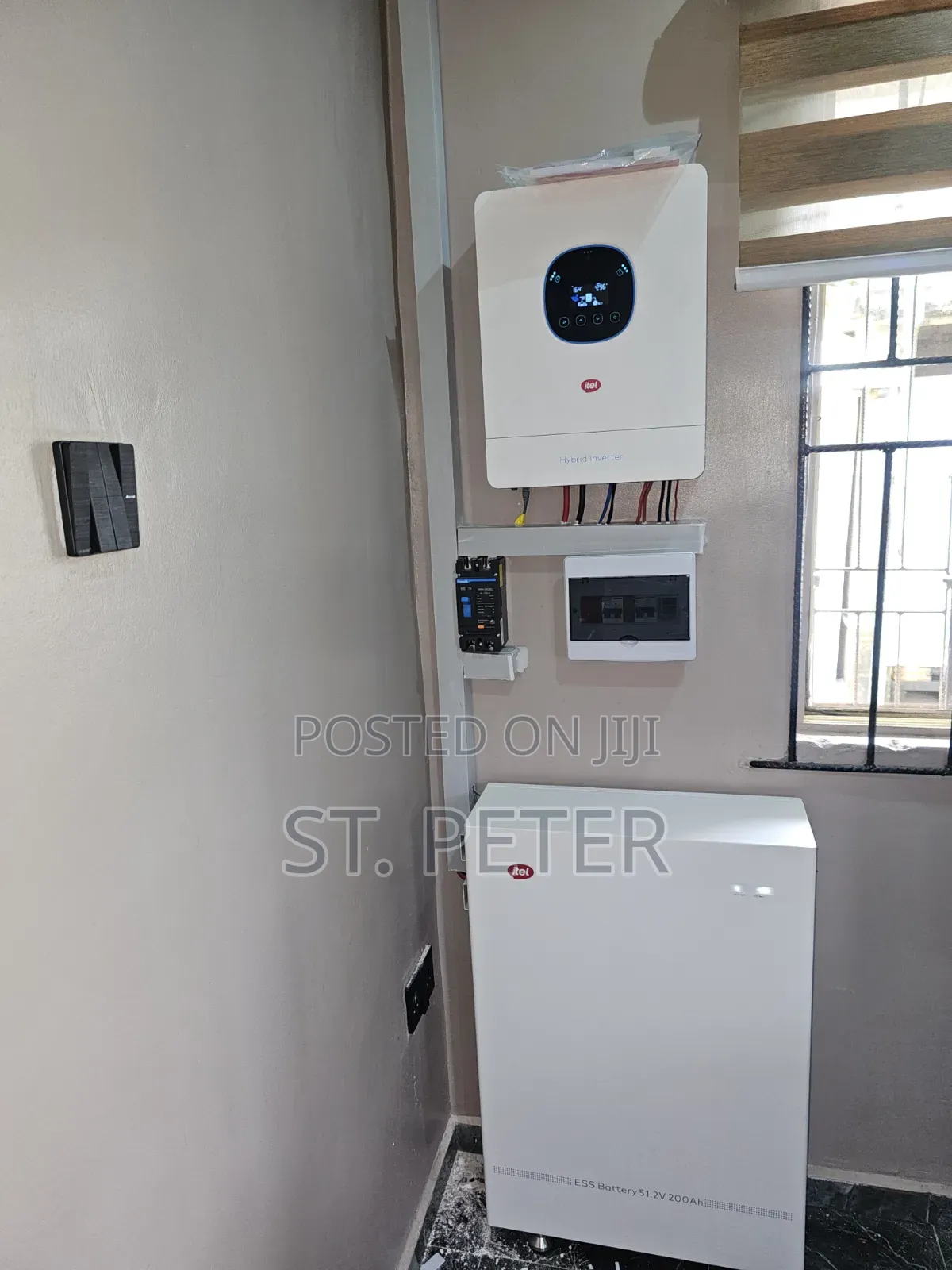 ☀ 6kw Itel Inverter + 10kwh Lithium Battery + 7×590w Solar Panels 🔋