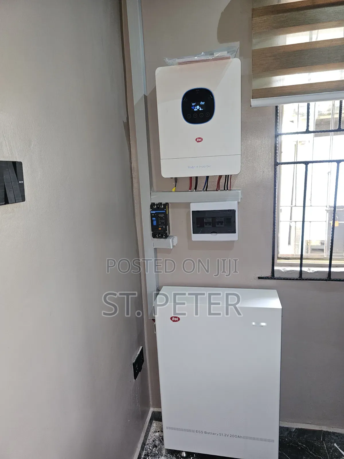 ☀ 6kw Itel Inverter + 10kwh Lithium Battery + 7×590w Solar Panels 🔋