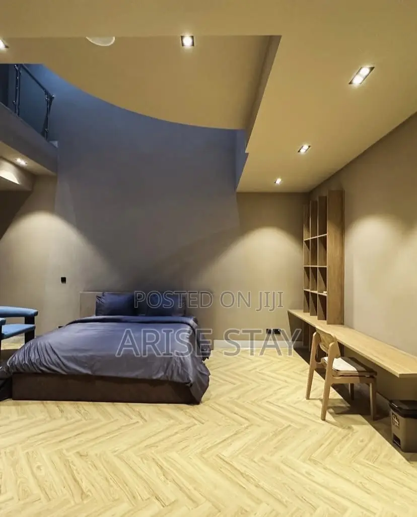 2-Bedroom Penthouse Loft With Pool & Gym | Ikeja Gra