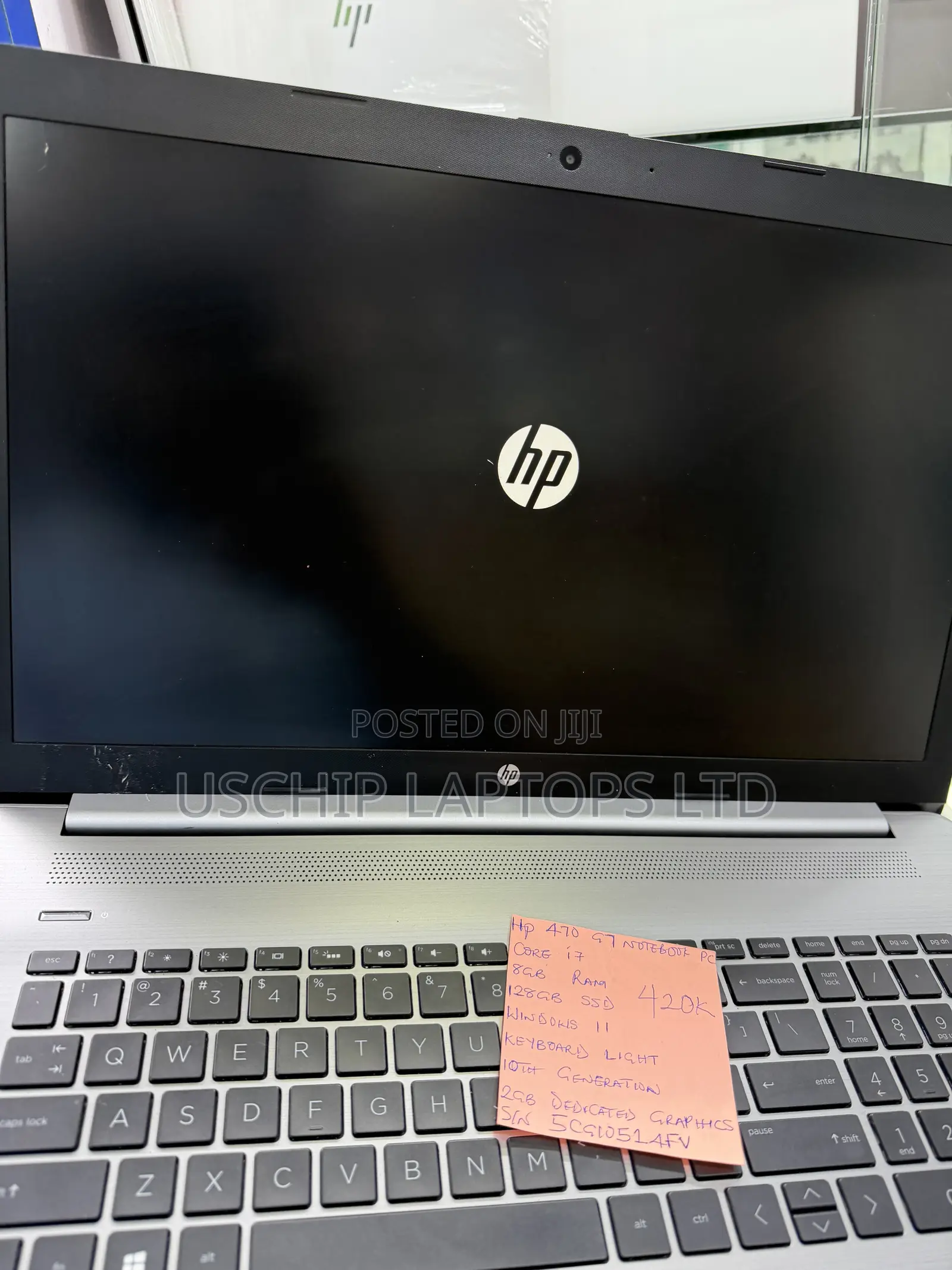 Laptop HP 17-3000 8GB Intel Core i7 SSD 128GB