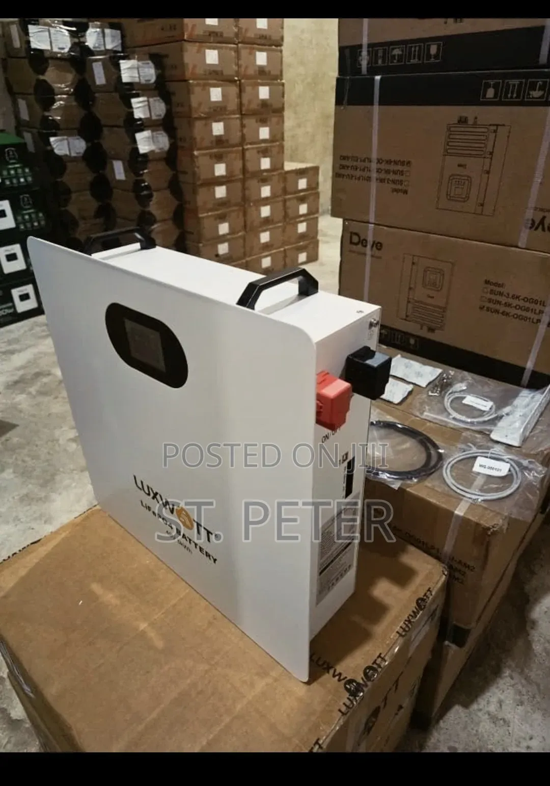 🔋 5kwh, 48v Luxwatt Lifepo4 Lithium Battery – Reliable Energy Storage
