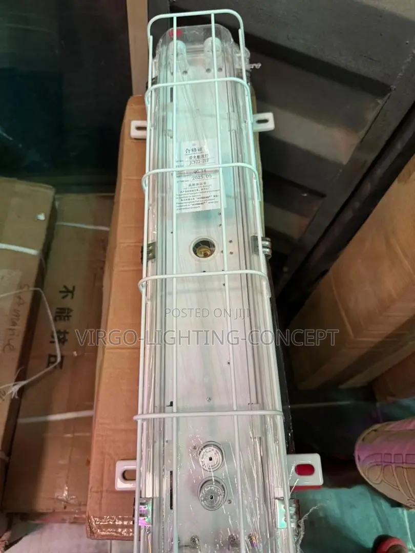 2ft Waterproof Marine and Industrial Fluorescent Light Fixture