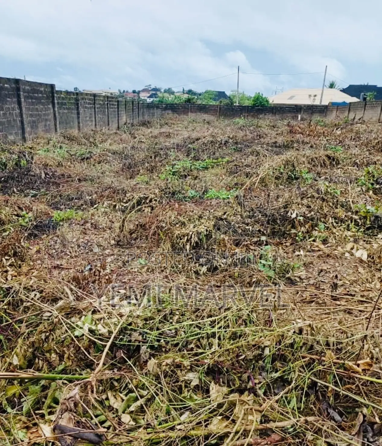 Fenced and Gated 3 Plots of Corner Piece Land at Akobo Ojurin