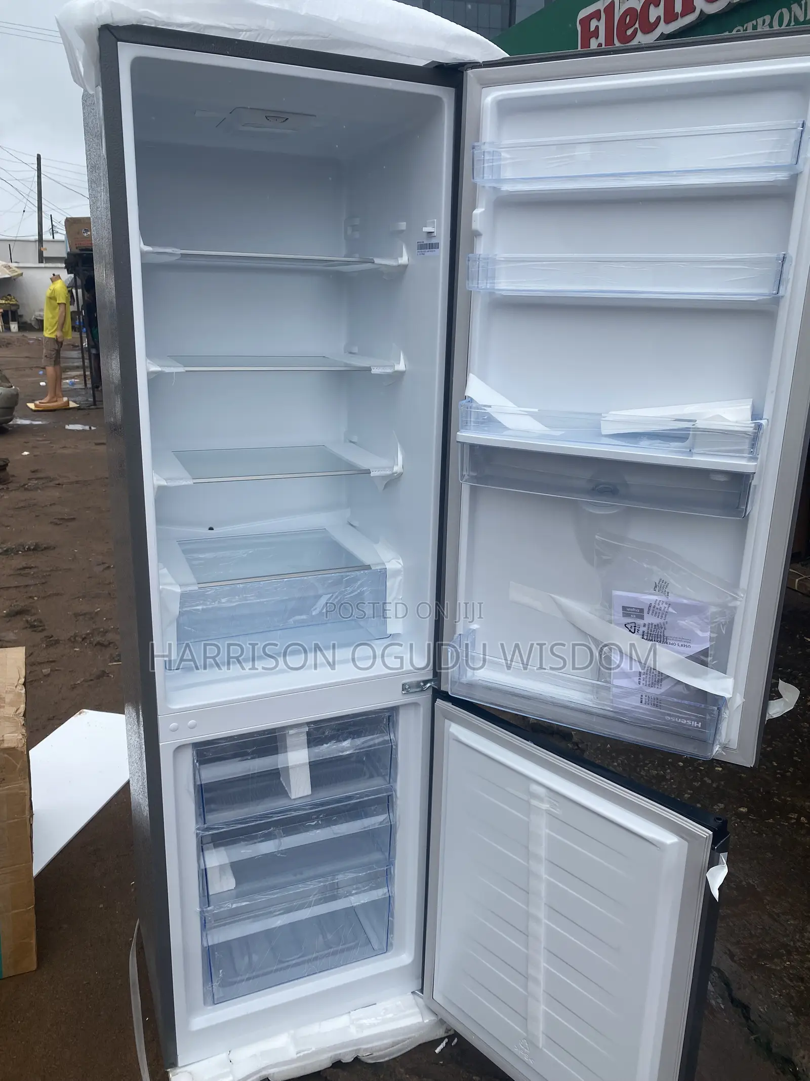 Hisense Refrigerator 268L With Dispenser Available Now