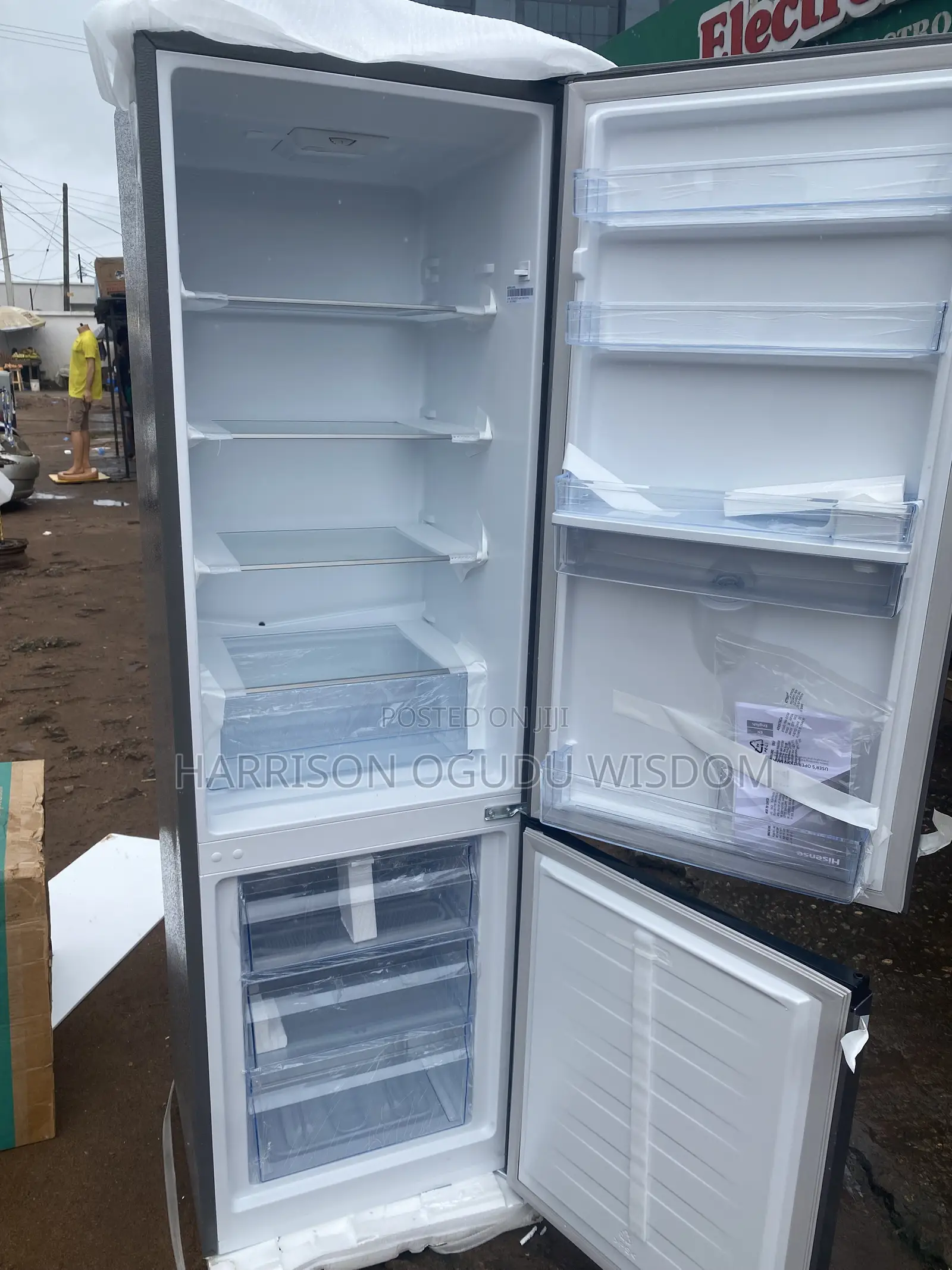 Hisense Refrigerator 268L With Dispenser Available Now