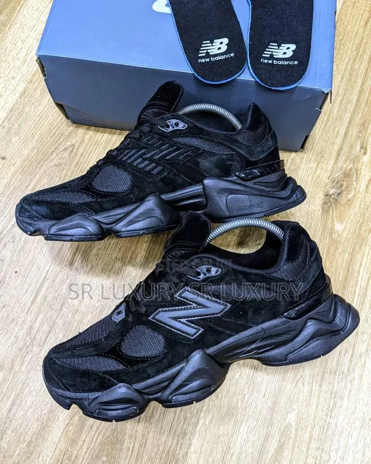 Premium Quality New Balance 9060 Black Grey Chunky Sneakers