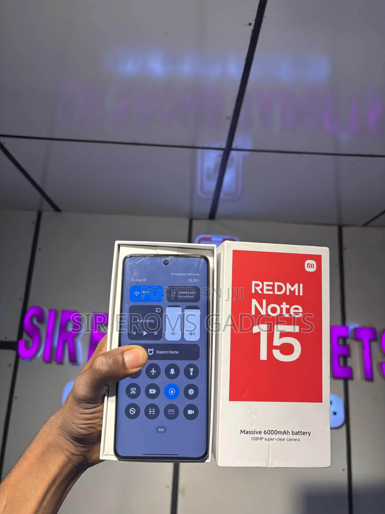 Xiaomi Redmi Note 15 128 GB Black