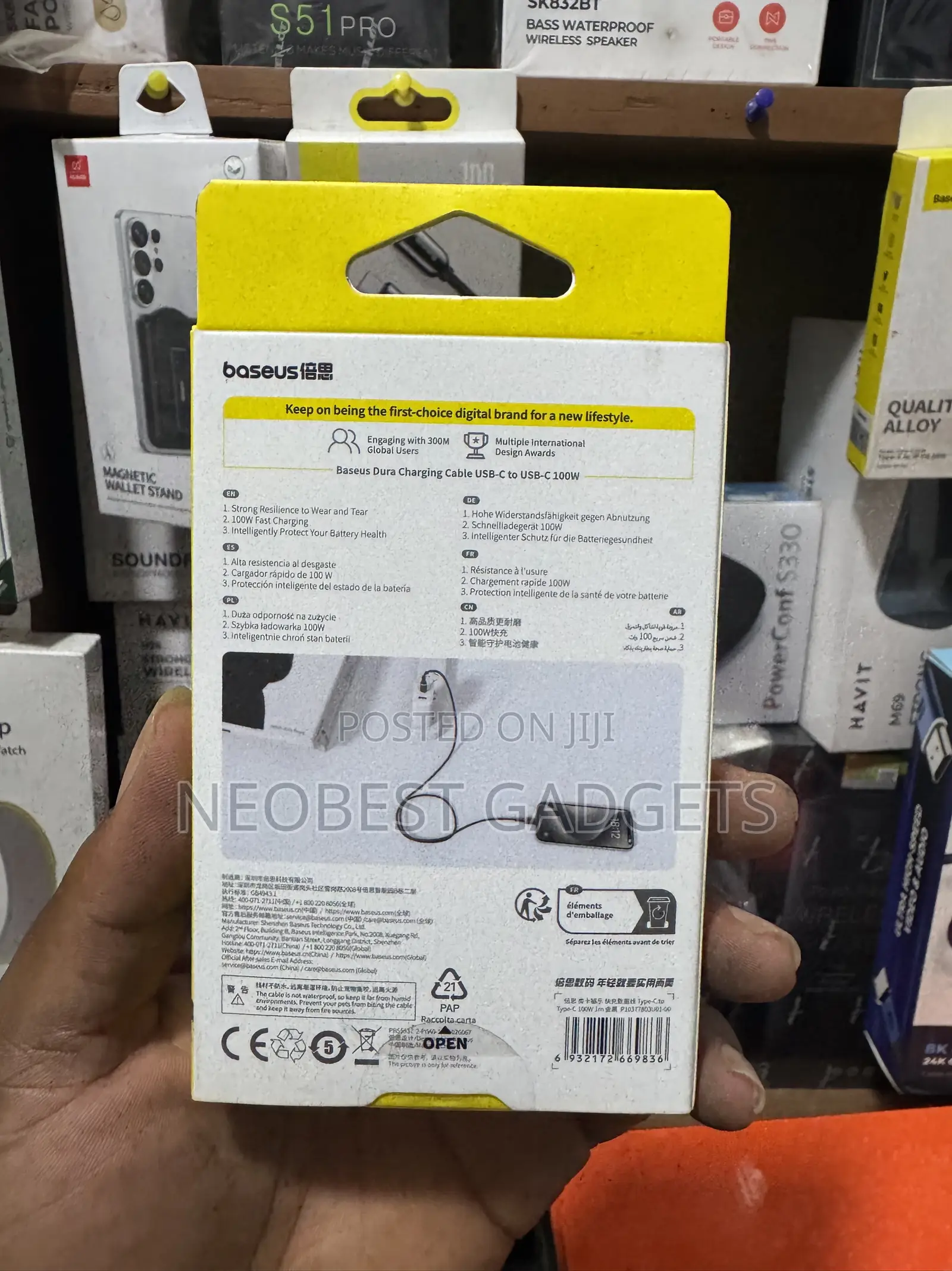 Brand New BASEUS Dura  100 Watts