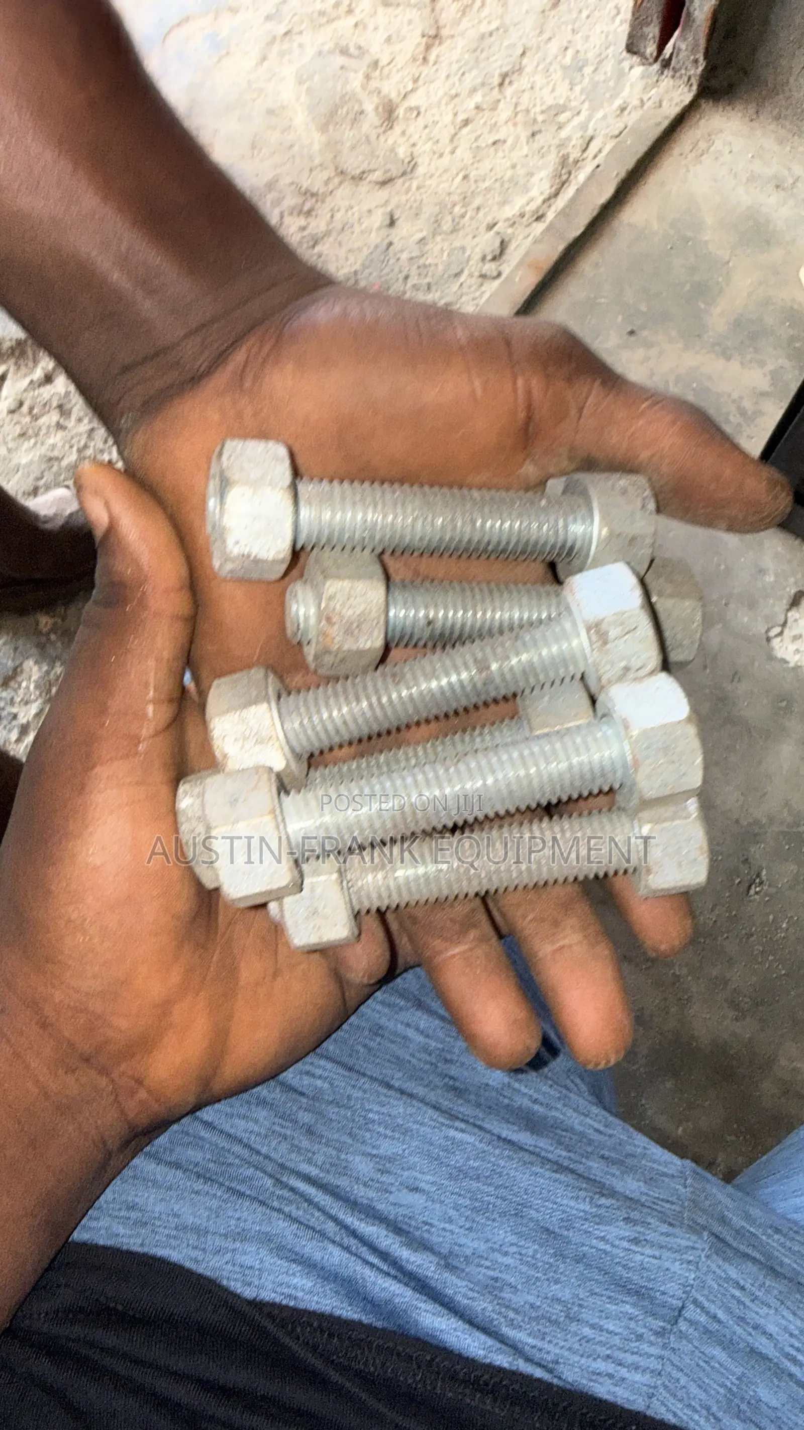 5/8 X 90mm Stud Bolt and Nuts