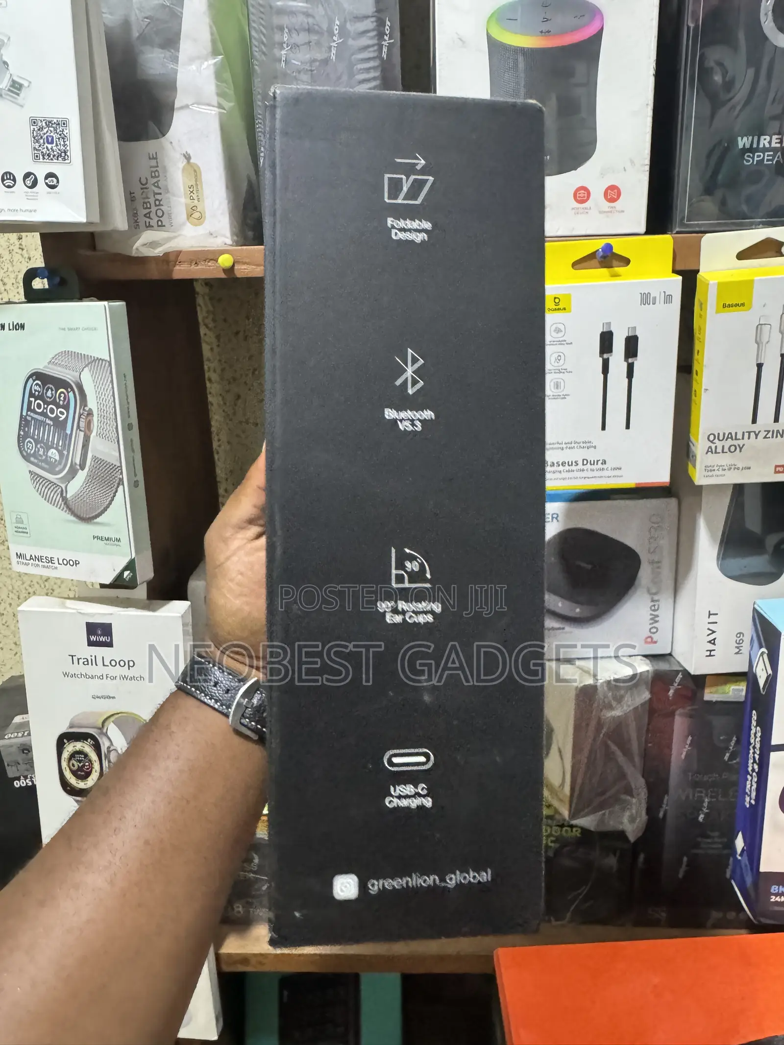 Brand New Greenlion Soundflex 2-in-1 Headphones & Speaker