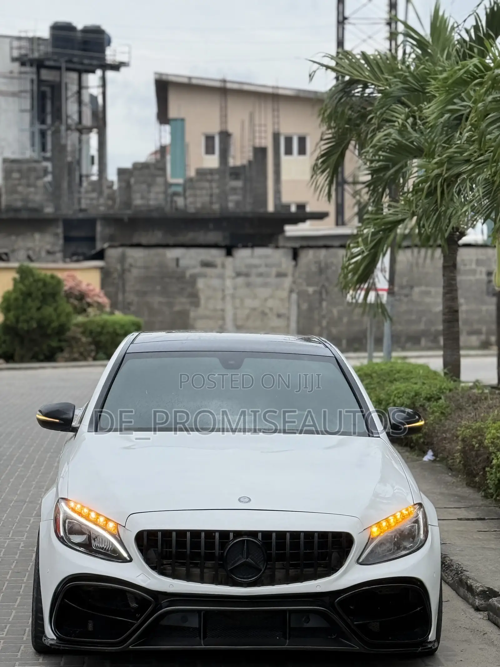 Mercedes-Benz C450 2016 White