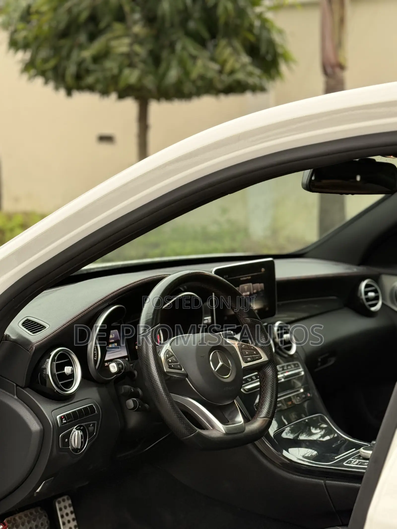 Mercedes-Benz C450 2016 White