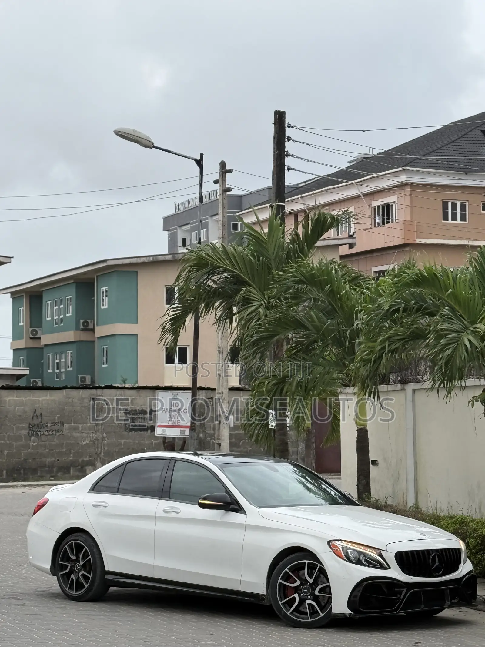 Mercedes-Benz C450 2016 White