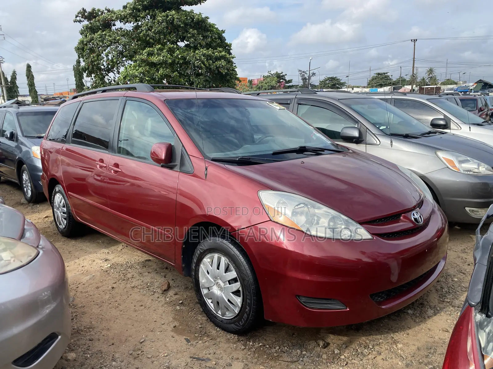 Toyota Sienna LE FWD 2006 Red