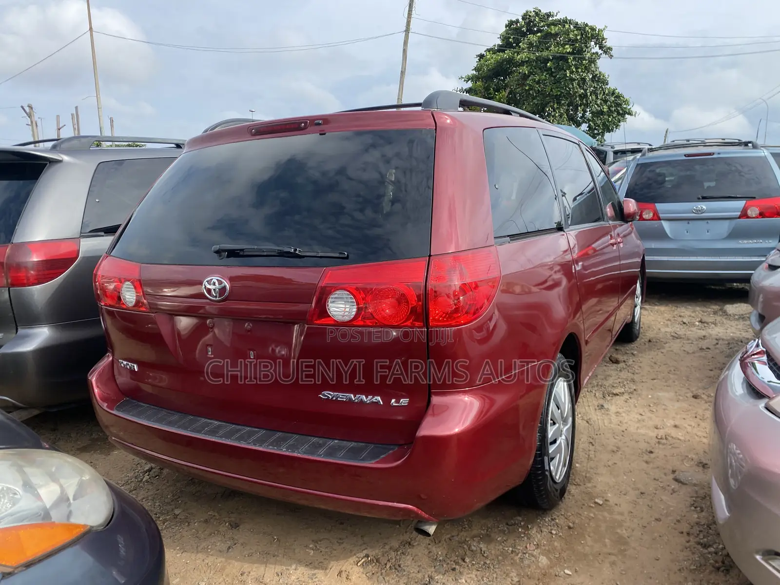 Toyota Sienna LE FWD 2006 Red