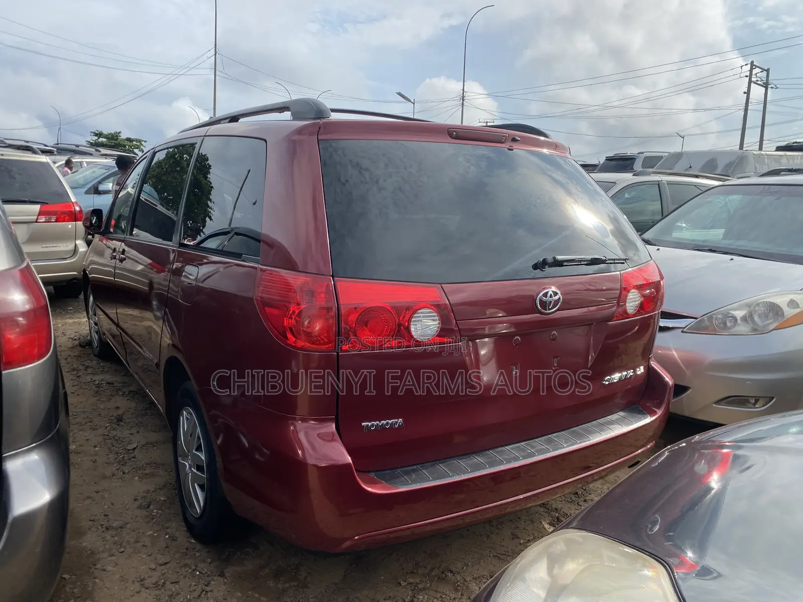 Toyota Sienna LE FWD 2006 Red