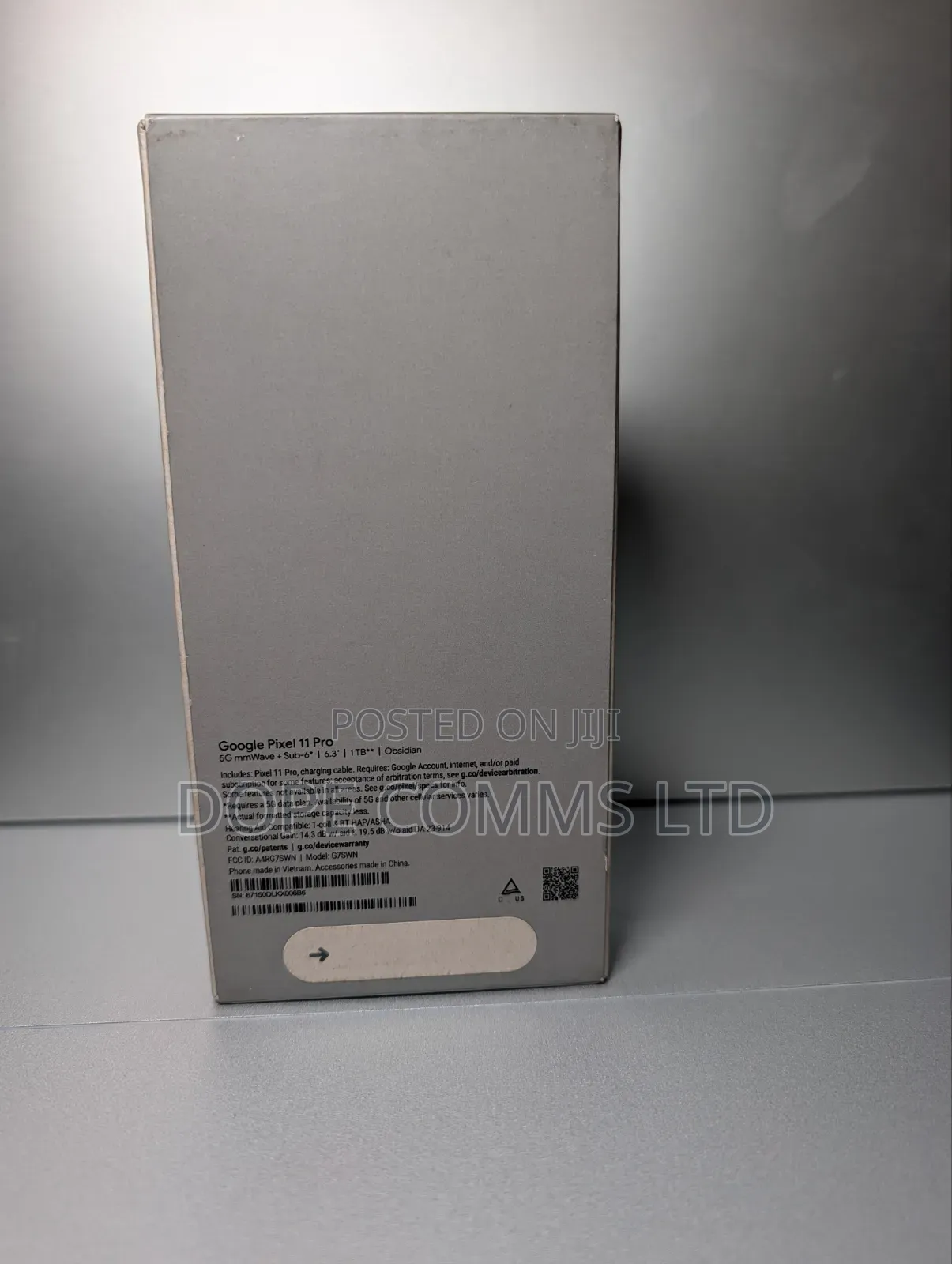 New Google Pixel 11 Pro 1 TB Black