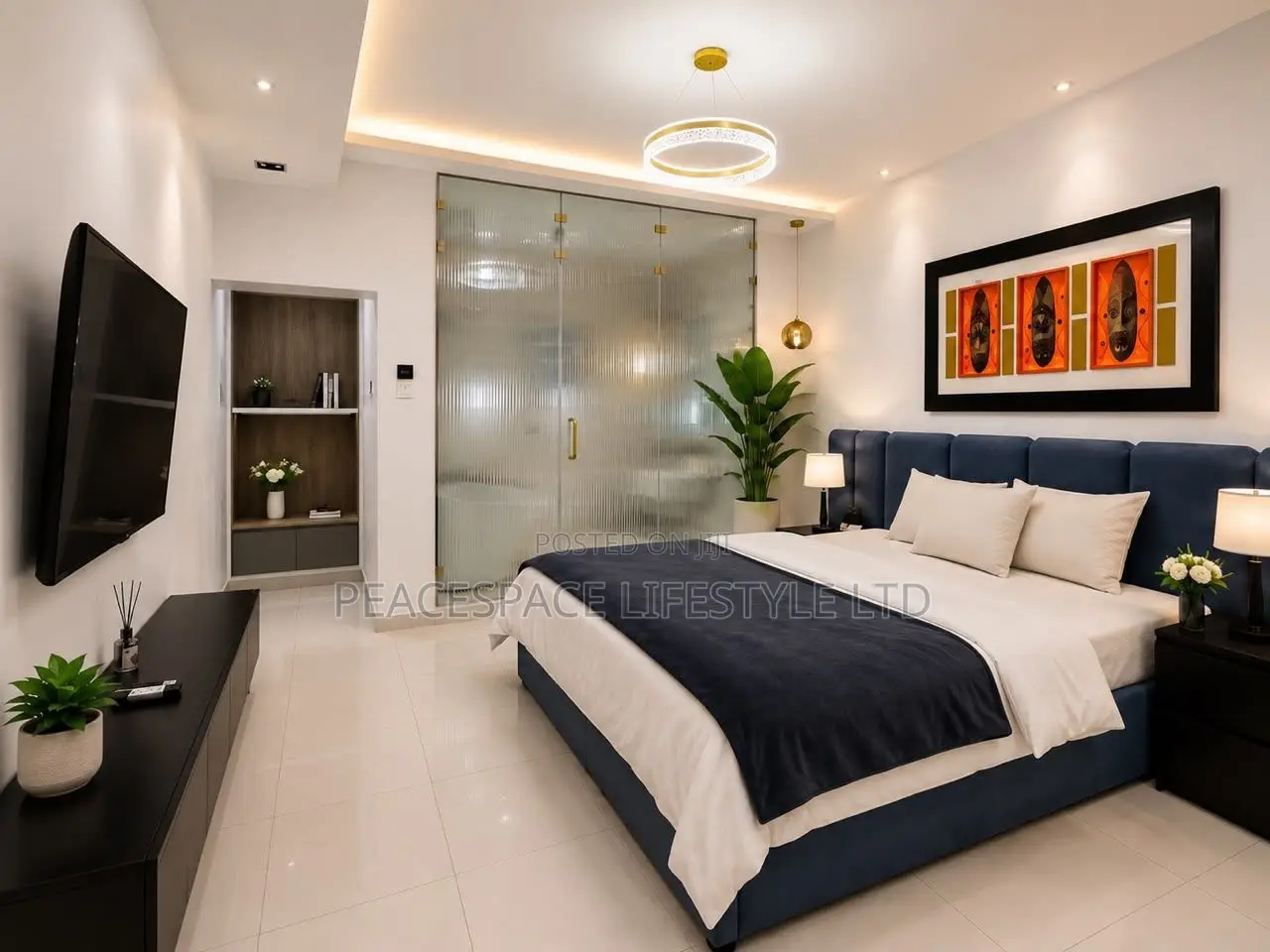 Smart 2 Bedroom Apartment Chevron Lekki With Gym and Swimming Pool