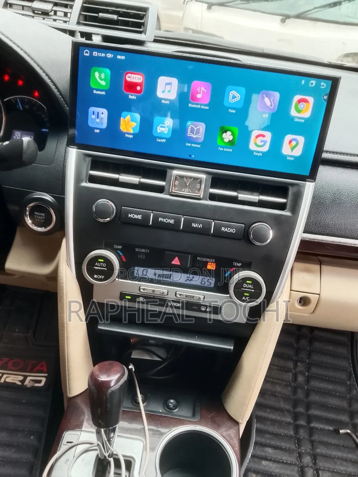 Toyota Camry 2012 Android Auto Car Play ⏯ 13.6inch