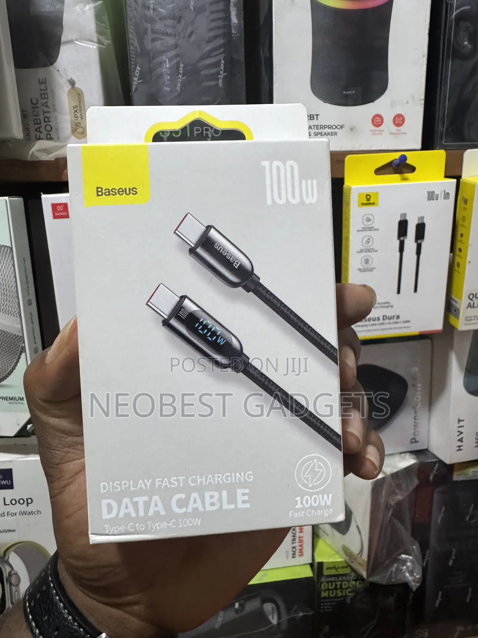 Brand New Baseus Display Fast Charging Data Cable ⚡🔌