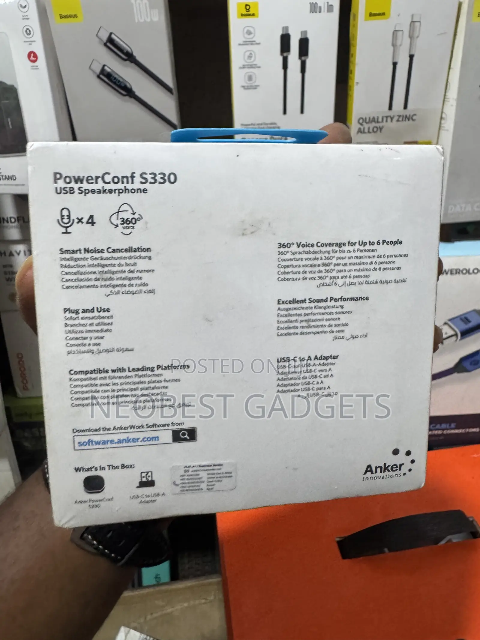 Brand New Anker PowerConf S330 USB Speakerphone 🎙🔊