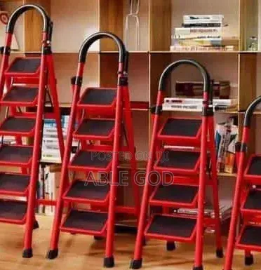 Multi-Purpose, Foldable Steel Step Ladder